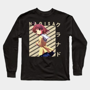 Classic Nagisa Clannad Manga Long Sleeve T-Shirt